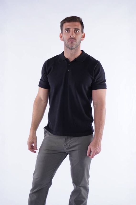 REMERA POLO C/BOTONES HANS