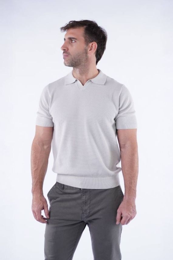 REMERA POLO TRAMADA NOHA