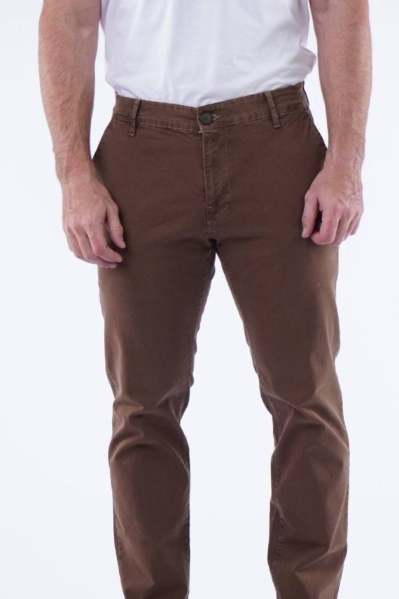PANTALON GABARDINA CORTE CHINO