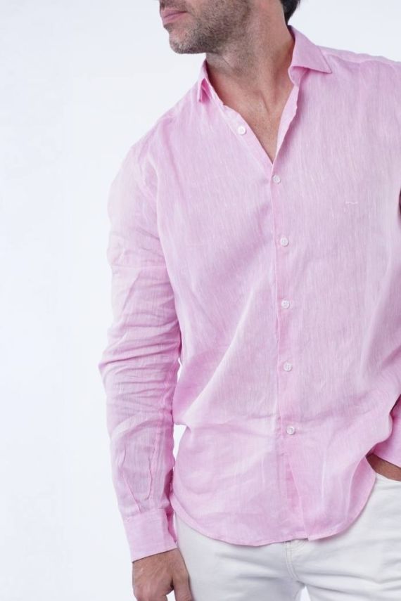 CAMISA DE LINO ROSETA