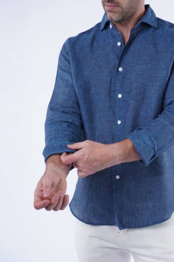 CAMISA DE LINO ROSETA