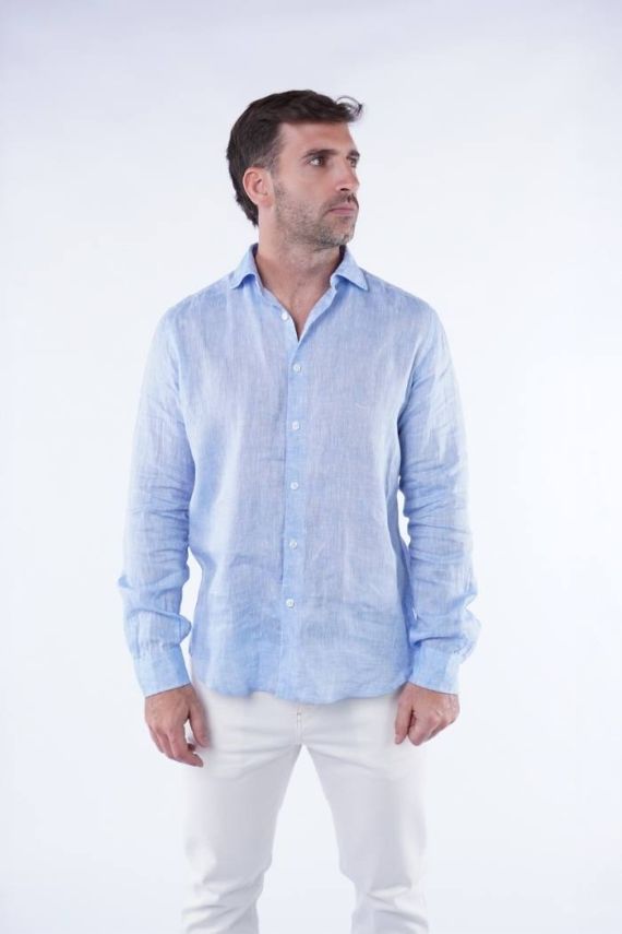 CAMISA DE LINO ROSETA
