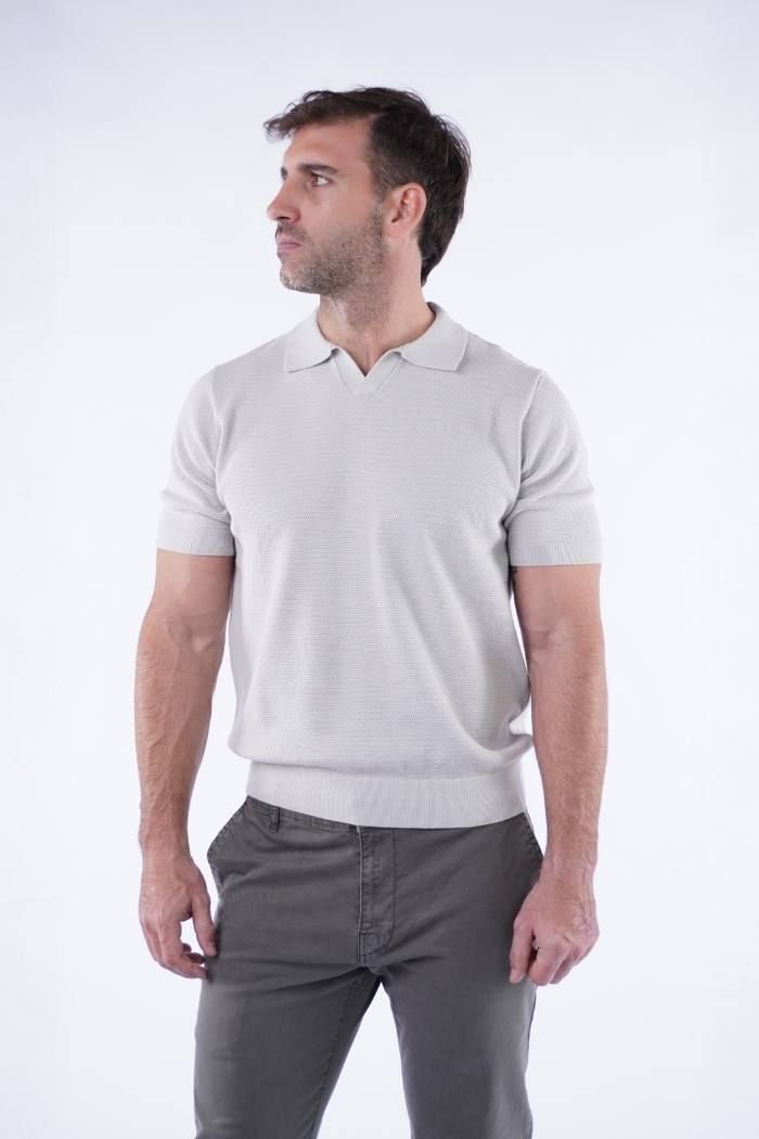 REMERA POLO TRAMADA NOHA